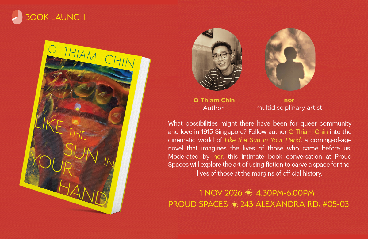 Queering the Sinkeh: Book Launch of Like the Sun in Your Hand